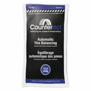 COUNTERACT 12oz. B Glass Equal Tire Balancing Compound, 5 x 1 Inch Size, PK 1 | CF2BTH 54ZW82