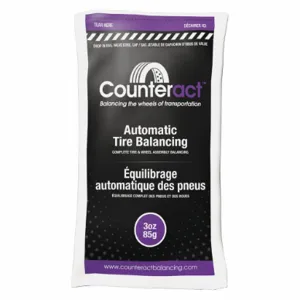 COUNTERACT 3oz. BP Glass Equal Tire Balancing Compound, 5 x 1 Inch Size, PK 4 | CF2BTC 54ZW77