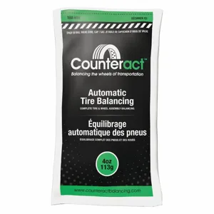 COUNTERACT 4oz. B Glass Equal Tire Balancing Compound, 5 x 1 Inch Size, PK 1 | CF2BTD 54ZW78