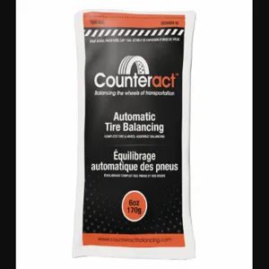 COUNTERACT 6oz. B Glass Equal Tire Balancing Compound, 5 x 1 Inch Size, PK 1 | CF2BTE 54ZW79