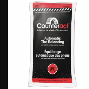 COUNTERACT 8oz. B Glass Equal Tire Balancing Compound, 5 x 1 Inch Size, PK 1 | CF2BTF 54ZW80