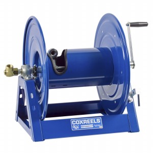 COXREELS 1125-4-100-C Handkurbel-Schlauchaufroller, mittlerer Druck, 1/2 Zoll Innendurchmesser, 100 Fuß Länge | CF3MNV