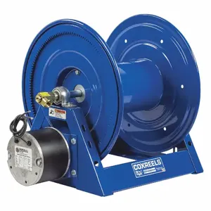 COXREELS 1125-4-100-E Electric Motor Driven Hose Reel, 100 ft., 17 5/8 x 18 x 19 3/4 Inch Size | CF3PKQ 29PP57