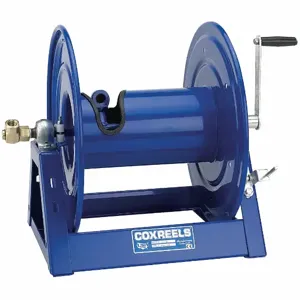 COXREELS 1125-5-175 Hand Crank Hose Reel, Medium Pressure, 3/4 Inch Inner Dia., 175 Feet Length | AE3TUC 5FYD7