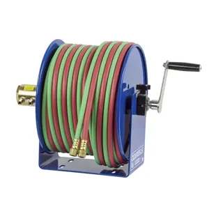 COXREELS 117W-1-200 Welding Hose Reel, 1/4 Inch Inner Dia., 200 Feet Length | CF3KZZ