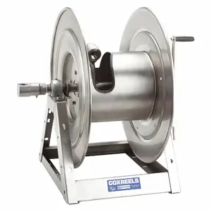 COXREELS 1175-6-100-E-SP Electric Motor Driven Hose Reel, 100 ft., 24 x 24 3/8 x 26 1/8 Inch Size | CF3LMM 29PT50