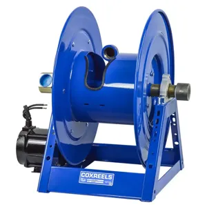 COXREELS 1185-2024-A-BUXX Motorized Hose Reel, Medium Pressure, 1-1/2 Inch Inner Dia., 100 feet Length | CF3LUG