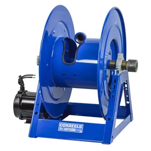 COXREELS 1185-1124-EF Motorized Hose Reel, Medium Pressure, 1-1/2 Inch Inner Dia., 50 feet Length | CF3LPF