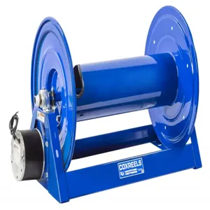 COXREELS 1175-6-100-H-BYXX Storage Hand Crank Hose Reel, Low Pressure, 24.5 x 26.13 x 24 Inch Size | CF3PXK