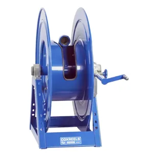 COXREELS 1195-932-C Hand Crank Hose Reel, 2 Inch Inner Dia., 50 Feet Length | CF3MQH