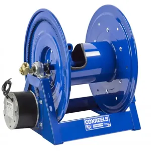 COXREELS 1275HPL-A-12-A Dual Hydraulic Hose Reel, 1/4 Inch Inner Dia., 200 feet Length | CF3MAU