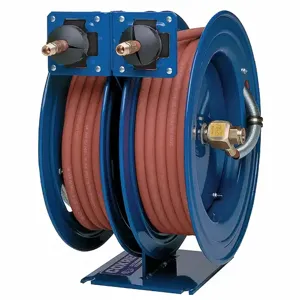 COXREELS C-LP-425-425 Spring Return Hose Reel, Low Pressure, 1/2 Inch Inner Dia., 25 Feet Length | AE3UEQ 5FZW8