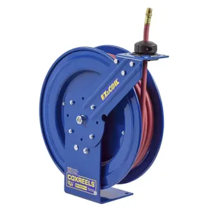 COXREELS EZ-P-LP-430 Spring Return Hose Reel, Low Pressure, 1/2 Inch Inner Dia., 30 Feet Length | CF3KWA