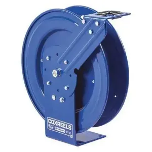 COXREELS EZ-P-LPL-335 Spring Return Hose Reel, Low Pressure, 3/8 Inch Inner Dia., 35 Feet Length | CF3KWH