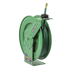 COXREELS EZ-P-NPL-350 Spring Return Hose Reel, 3/8 Inch Inner Dia., 50 Feet Length | CF3KVN