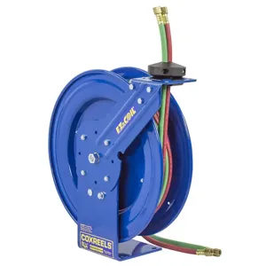 COXREELS EZ-P-W-125 Welding Hose Reel, 1/4 Inch Inner Dia., 25 Feet Length | CF3MLG