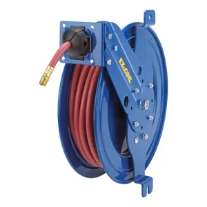 COXREELS EZ-SG19-H350 Spring Return Hose Reel, High Pressure, 3/8 Inch Inner Dia., 50 Feet Length | CF3PUY