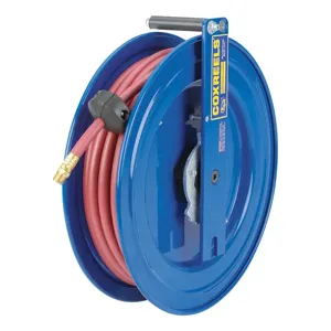 COXREELS EZ-SR15-L325 Spring Return Hose Reel, Low Pressure, 3/8 Inch Inner Dia., 25 Feet Length | CF3KWV