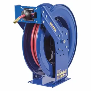 COXREELS EZ-THP-375 Spring Return Hose Reel, 3/8 Inch Size, 75 Feet Capacity, 5000 Psi Max Pressure | CE9FPA 29PZ75