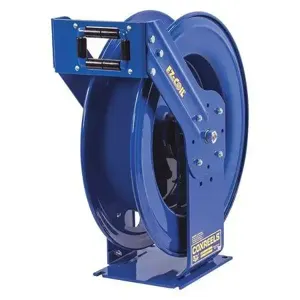 COXREELS EZ-TSHL-450 Spring Return Hose Reel, Low Pressure, 1/2 Inch Inner Dia., 50 Feet Length | CF3KYY