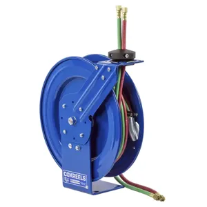 COXREELS P-W-135 Welding Hose Reel, 1/4 Inch Inner Dia., 35 Feet Length | CF3MHB