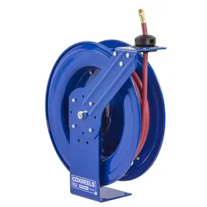 COXREELS SH-N-360 Spring Return Hose Reel, 3/8 Inch Inner Dia., 60 Feet Length | CF3PBQ