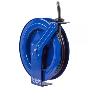 COXREELS SHL-N-550-DF-BBX Spring Return Hose Reel, 3/4 Inch Inner Dia., 50 Feet Length | CF3PCV