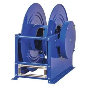 COXREELS SLPL-4100 Spring Return Hose Reel, Single Delivery, 1/2 Inch Inner Dia., 100 Feet Length | CF3KRK