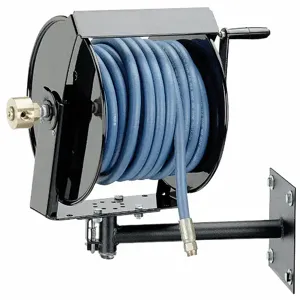 COXREELS SM12-3-100 Hand Crank Hose Reel, 3/8 Inch Hose Inside Diameter, 100 Feet Hose Capacity | CF2BDF 16X560