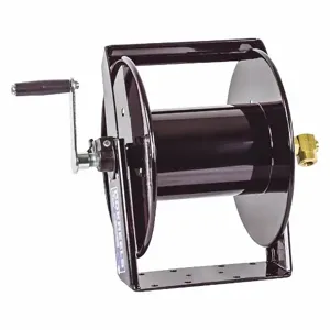 COXREELS SM17-4-125 Hand Crank Hose Reel, 1/2 Inch Inner Dia., 125 Feet Length | AA8AQK 16X561