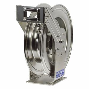 COXREELS TMPL-N-3100-SS Spring Rewind Less Hose Reel 3/8Inx100Ft | CR2QKK 43HX25