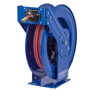 COXREELS TSH-N-450 Spring Return Hose Reel, Truck Mount, 1/2 Inch Inner Dia., 50 Feet Length | CF3PDT