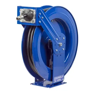 COXREELS TSHL-N-535-DF-BBX Spring Return Hose Reel, 3/4 Inch Inner Dia., 35 Feet Length, Viton Seal | CF3KTN