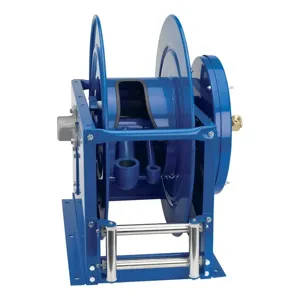 COXREELS VA-DLPL-825 Vacuum Hose Reel, 1-1/2 Inch Inner Dia., 25 Feet Length | CF3MLF