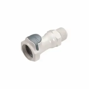 CPC HFC10835 Quick Disconnect, Polysulfone, 1/2 Inch Pipe Size, Coupler x Npt, Flow-Through | CR2QNX 788C45