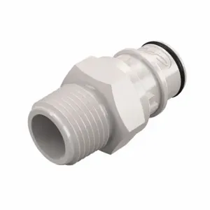 CPC HFC24835 Quick Disconnect, Polysulfone, 1/2 Inch Pipe Size, Insert x Npt, Flow-Through | CR2QPA 788C60