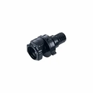 CPC HFCD161257 Quick Disconnect, Polysulfone, 3/4 Inch Size, Coupler x Barbed, Shut-Off, Black | CR2QRJ 788C72