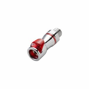 CPC LQ4D10004RED Quick Disconnect, 1/4 Inch Pipe Size, Coupler x Npt, Shut-Off | CR2QLH 788CA6