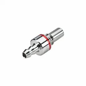 CPC LQ4D22006LRED Quick Disconnect, Chrome Ca360 Brass, 3/8 Inch Size, Insert x Barbed, Shut-Off | CR2QNE 788CD8