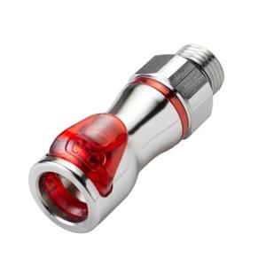 CPC LQ4D30006RED Quick Disconnect, 3/8 Inch Pipe Size, Coupler x Morb, Shut-Off | CR2QMC 788CE6