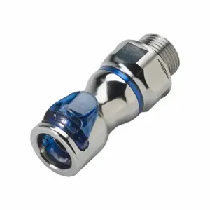 CPC LQ4D31006BLU Quick Disconnect, 3/8 Inch Pipe Size, Coupler x Bspp, Shut-Off | CR2QMB 788CE9