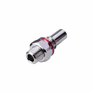 CPC LQ6D24006RED Quick Disconnect, Chrome Ca360 Brass, 3/8 Inch Pipe Size, Insert x Npt, Shut-Off | CR2QMT 788CJ2