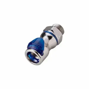 CPC LQ6D30008BLU Quick Disconnect, 1/2 Inch Pipe Size, Coupler x Morb, Shut-Off | CR2QRG 788CJ5