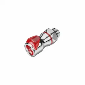 CPC LQ6D30008RED Quick Disconnect, 1/2 Inch Pipe Size, Coupler x Morb, Shut-Off | CR2QKR 788CJ6