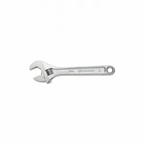 CRESCENT AC28VS Adjustable Wrench, 8 Inch, Chrome, Carded | CR2QVT 43XJ69