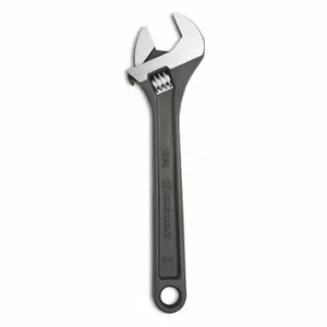 CRESCENT AT210VS Adjustable Wrench, Alloy Steel Oxide, 10 Inch Overall Length, 1 5/16 Inch Jaw | CR2QVU 54XN37