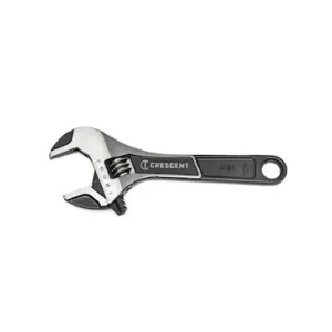 CRESCENT ATWJ26VS Wide Jaw Adjustable Wrench 6 Inch Size | CR2QWD 321TC6