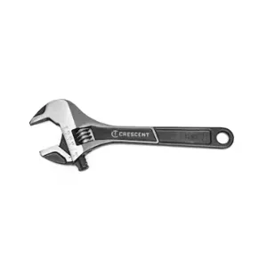 CRESCENT ATWJ28VS Wide Jaw Adjustable Wrench 8 Inch Size | CR2QWE 321TC7