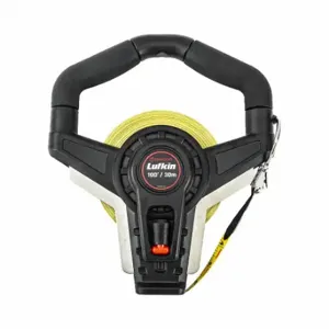 CRESCENT FE100-02 LUFKIN Tape Measure, 100 ft Blade Length, 1/2 Inch Blade Width, in/ft/ mm/cm/m, Open | CR2RCK 784R89