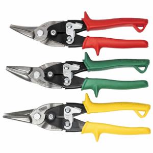 CRESCENT M123R Aviation Snips, Left/RigHeight, 9 3/4 Inch Overall Length | CV4QAM 784WH1